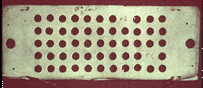 first type of punch card used for calculators